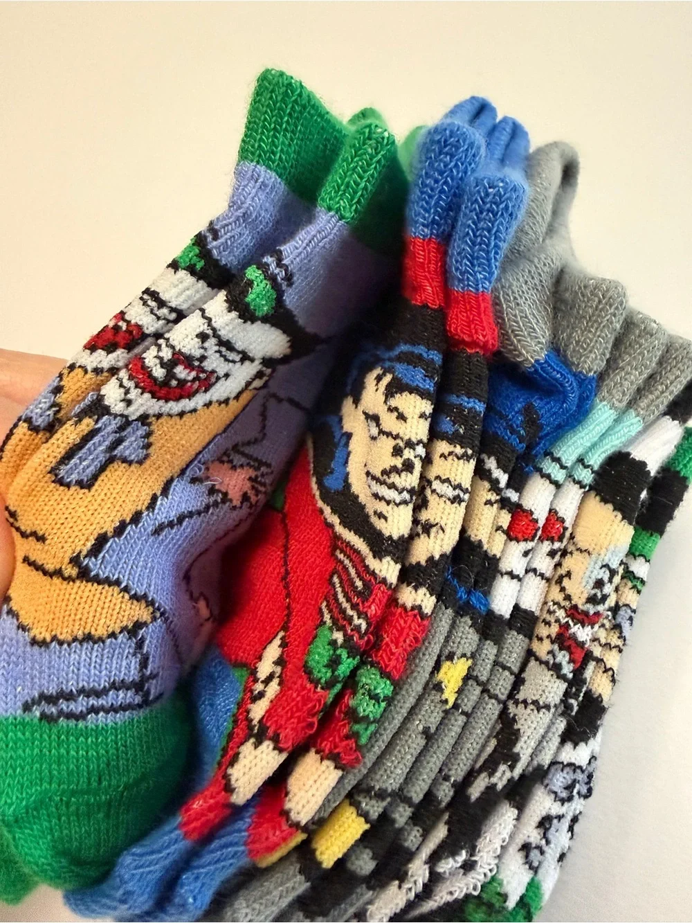 DC Marvel Kids Ankle Socks size Small/Child (4.5-8.5)